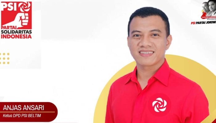 Anak Jokowi Tunjuk Anjas Pimpin PSI, dan Menangkan BEBUAT di Pilkada Beltim