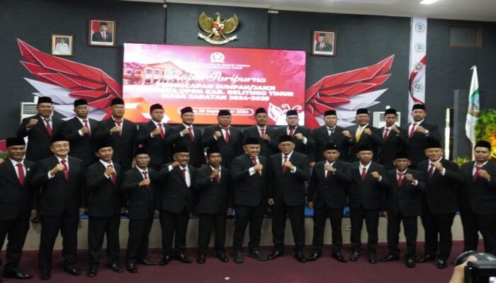 Daftar Lengkap 25 Anggota DPRD Belitung Timur Perode 2024 – 2029