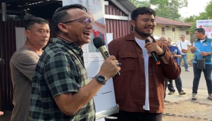 BEBUAT Kampanye Dialogis di Gantung, Aan Ajak Masyarakat Pilih Pemimpin Gunakan Akal Sehat