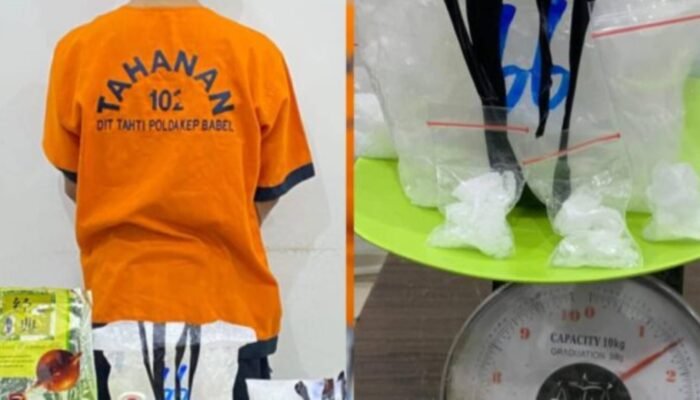 Ditresnarkoba Polda Babel Berhasil Gagalkan Peredaran 1,5 Kilogram Sabu Di Pangkalpinang