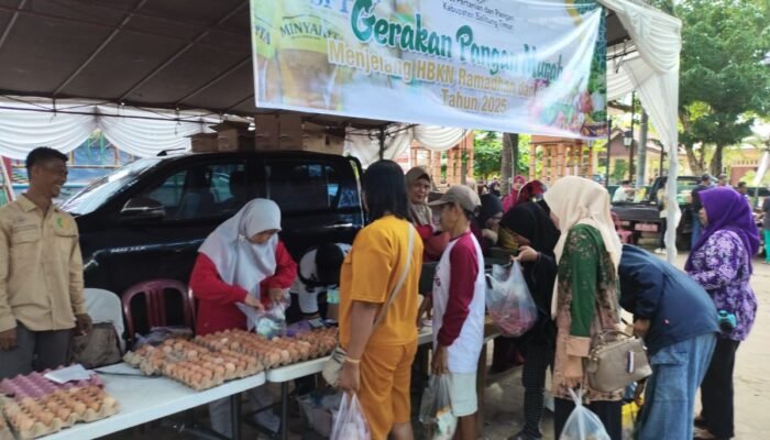 Pasar Murah Pemkab Beltim, Jamin Ketersediaan dan Keterjangkauan Bahan Pokok Masyarakat