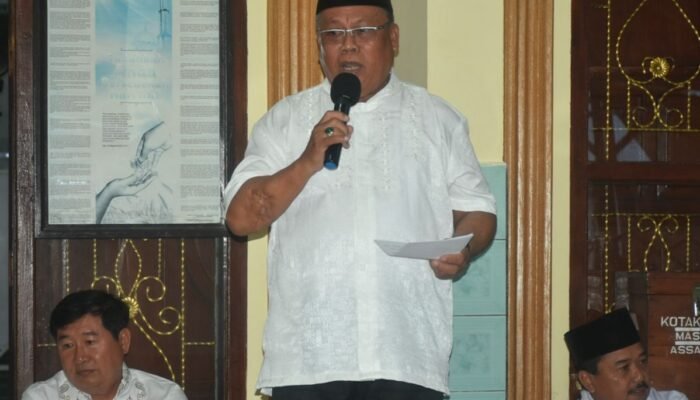 Safari Ramadhan di Masjid Assalam Manggar, Khairil Anwar Ajak Masyarakat Segera Bayar Zakat Fitrah