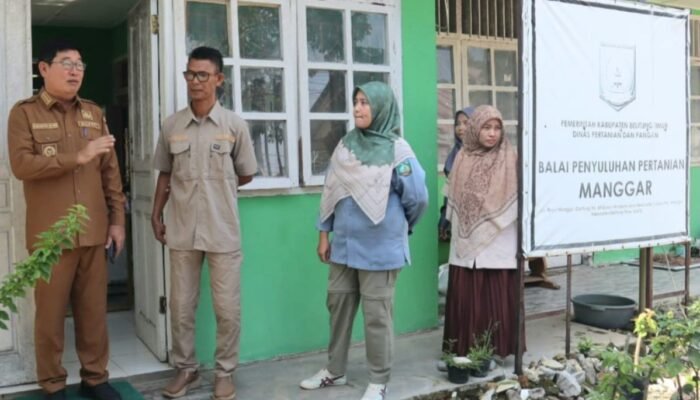 Sidak ke Dinas Pertanian dan Pangan, Kamarudin Muten Soroti Beberapa Hal. Heryanto: Kami Segera Tindaklanjuti
