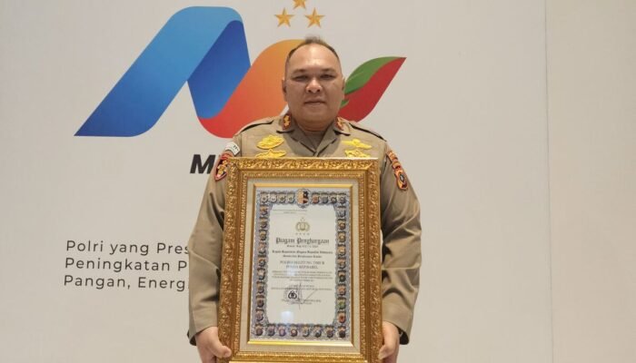 Polres Beltim Raih Penghargaan Pelayanan Prima Tingkat Nasional dari KemenPAN-RB