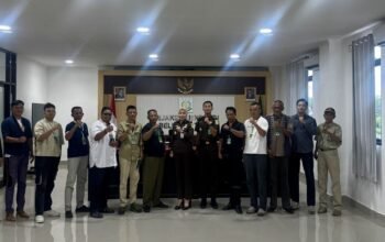 AMPEBE Audensi dengan Kajari Beltim, Bahas Tambang dan Lingkungan