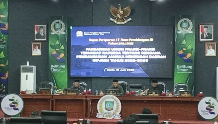 Catatan Khusus Ketua DPRD Beltim untuk Bupati dan Wakilnya