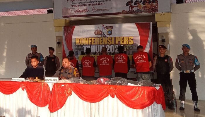 Gerak Cepat! Polres Beltim Tetapkan Lima Orang Tersangka Kasus Kekerasan Wartawan di Damar